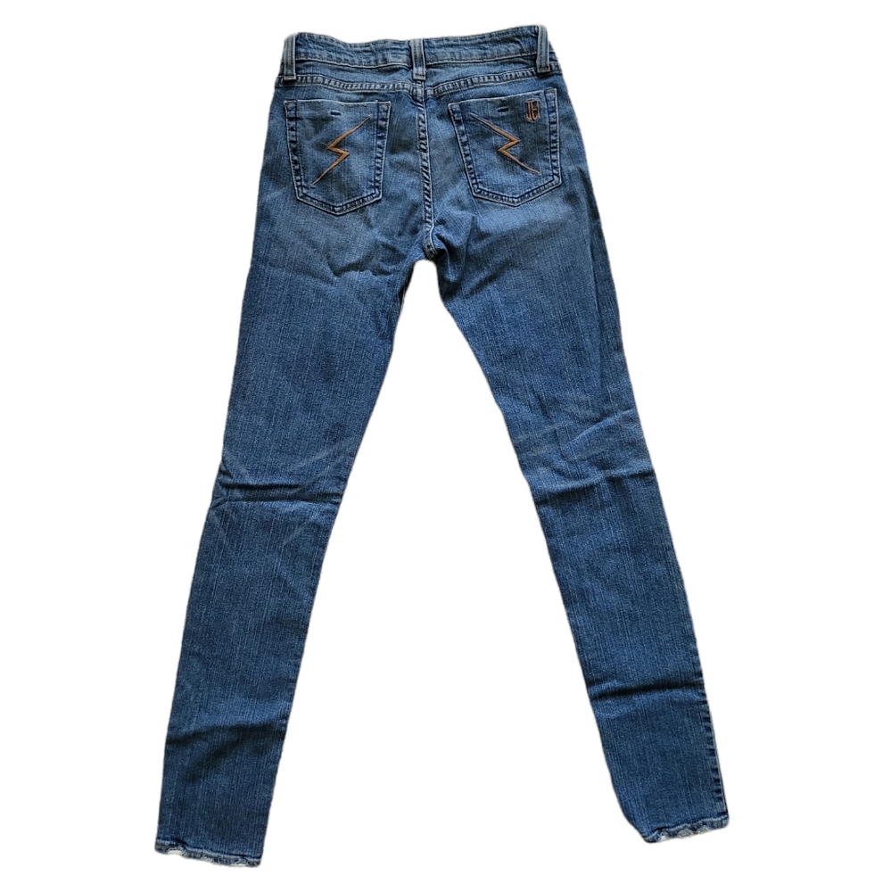 Jet John Eshaya Jeans Military Patch Sz 4 - Picture 4 of 9